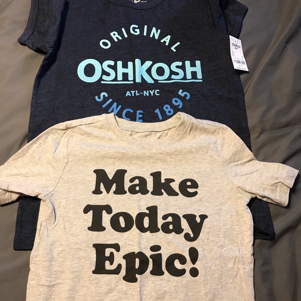 Boys t shirts 10/12